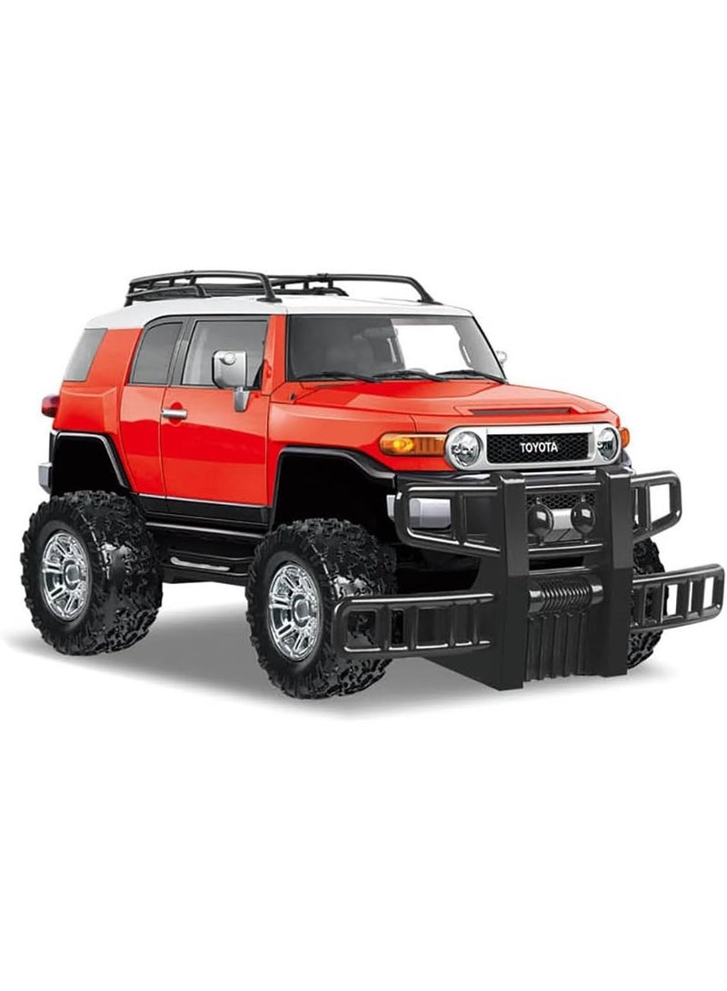 The Toys Home Licensed Toyota FJ Cruiser R/C Truck – 1:24 Scale 4‑Function Remote Control Car with Big Off‑Road Wheels & Working Head/Tail Lights – Requires 3×AA + 2×AA (Not Included) – Gift Box for Kids 6+ - Image 1