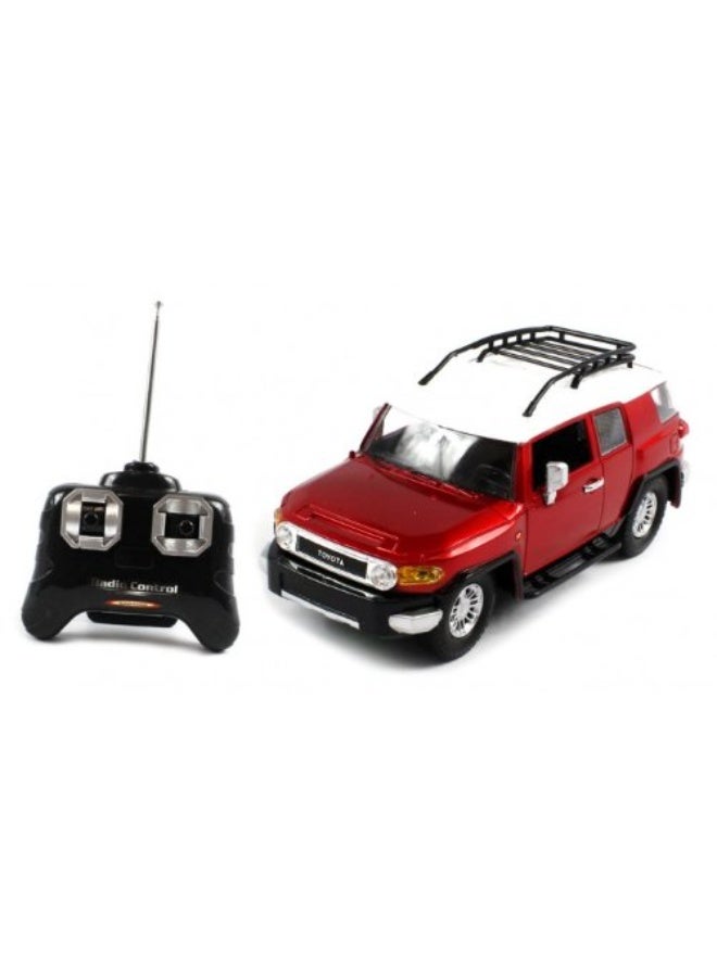 TOYOTA Licensed Toyota FJ Cruiser R/C Truck – 1:24 Scale 4‑Function Remote Control Car with Big Off‑Road Wheels & Working Head/Tail Lights – Requires 3×AA + 2×AA (Not Included) – Gift Box for Kids 6+ - Image 3