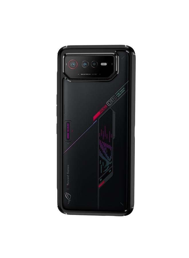 The Bros حافظة لهاتف Asus ROG Phone 6 شفافة من PC + TPU مقاومة للصدمات - Image 1