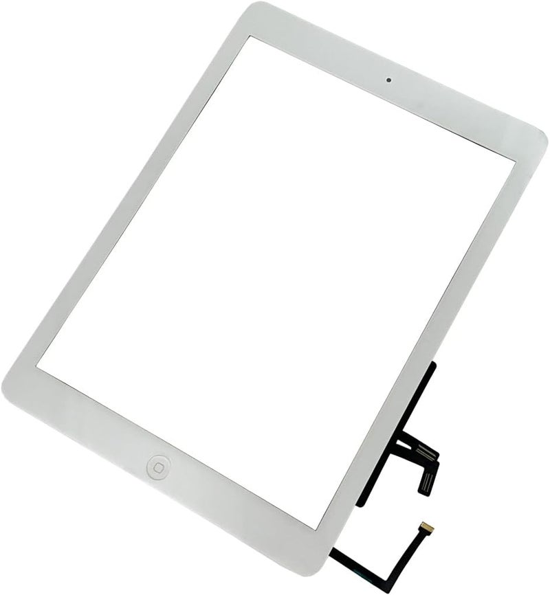 Mustpoint Touch Screen Digitizer + Home Button Replacement for iPad Air 1 / iPad 5 5th A1474 A1475 A1476 (White) - Image 3