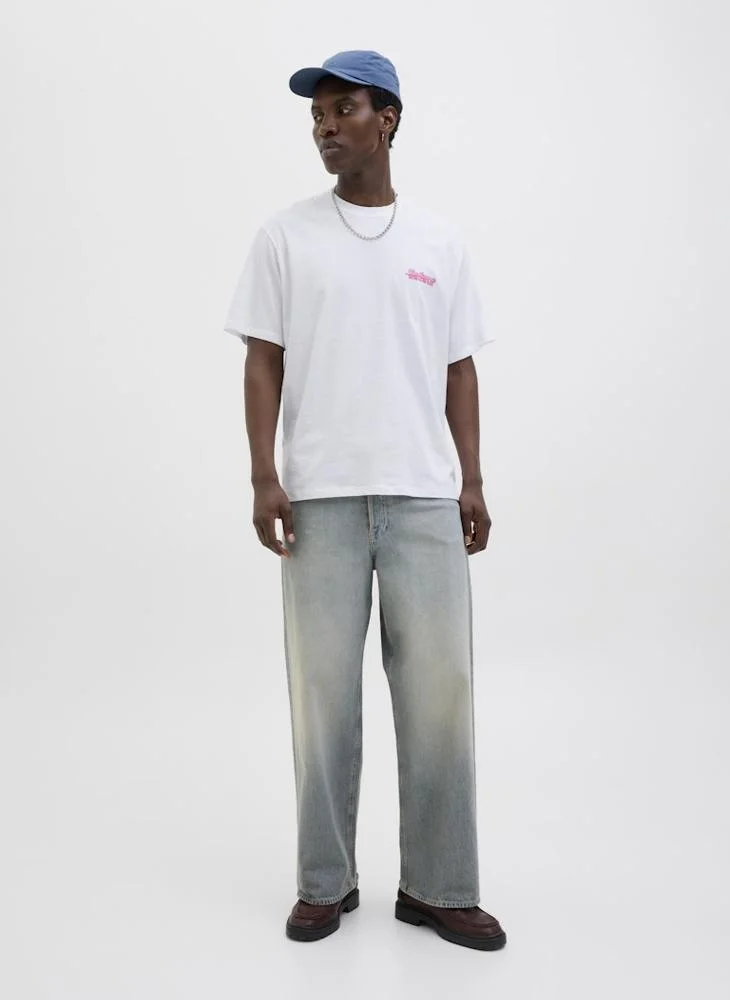 JACK & JONES JORBOTANIQ TEE SS CREW NECK TG