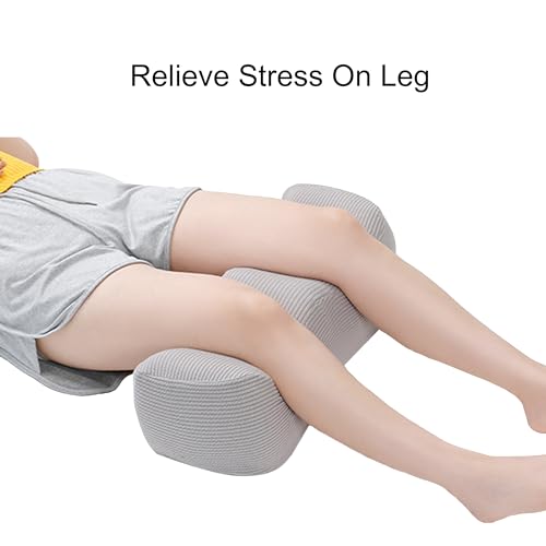 galactruly Leg Elevation Pillows For After Surgery,Leg Pillow Elevation Blood Circulation,Leg Wedge Pillow After Knee Replacement Post Surgery,Foot Pillow for Both Leg Swelling,Knee Pillow For Back Sleeping - Image 2