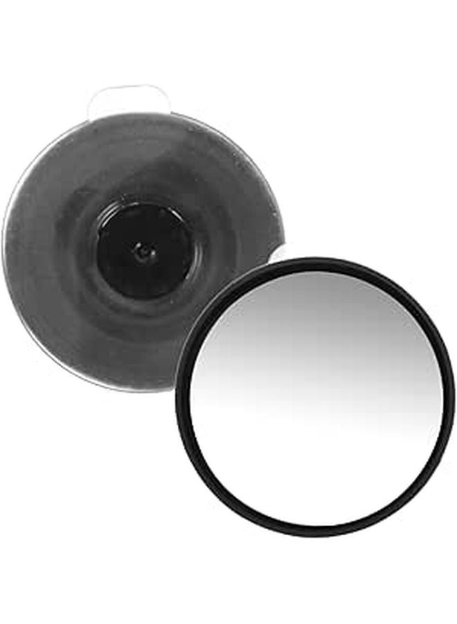 Wide Angle Blind Spot Mirror Rotatable Suction Cup For Car Glass Rear View - Image 1
