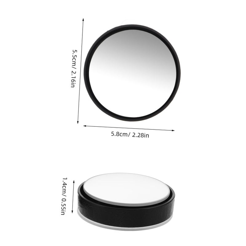 Wide Angle Blind Spot Mirror Rotatable Suction Cup For Car Glass Rear View - Image 3
