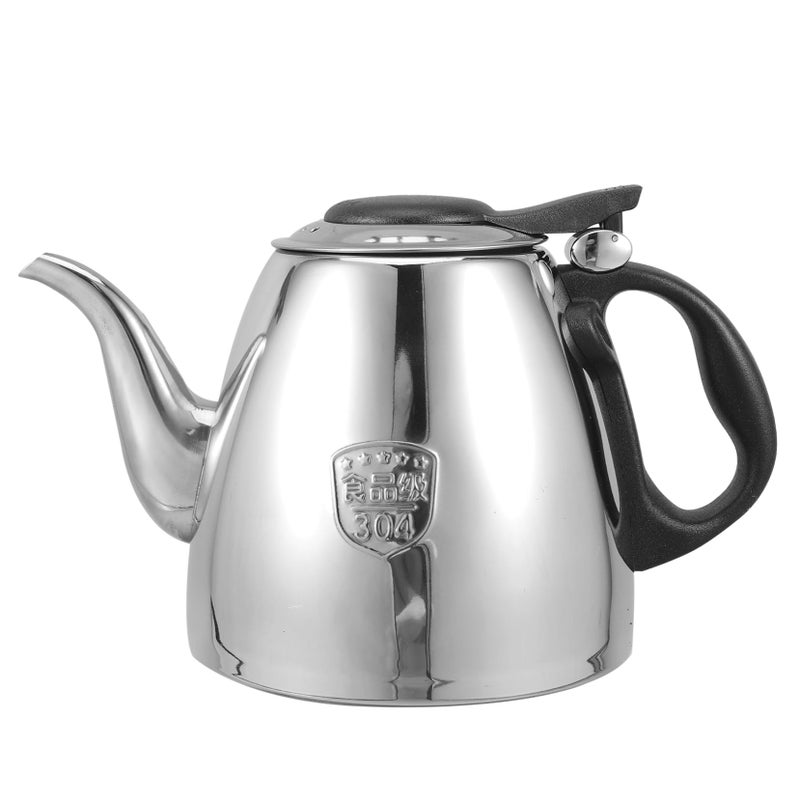 Stainless Steel Tea Kettle With Heat Resistant Handle For Induction Gas Stove - Image 2