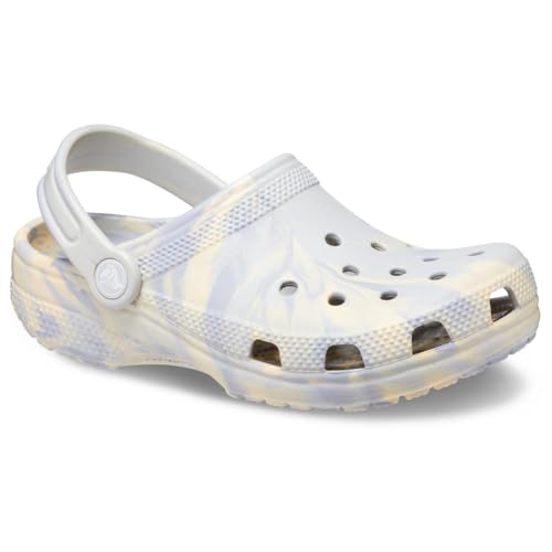 Crocs Classic Marbled Tie-Dye Clog (Little Kid/Big Kid) Atmosphere/Multi 13 Little Kid M - Image 3