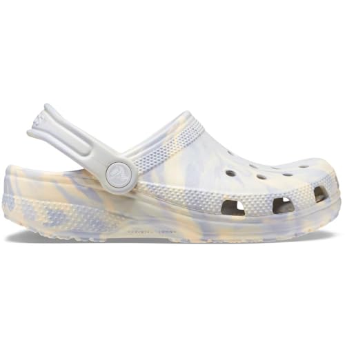 Crocs Classic Marbled Tie-Dye Clog (Little Kid/Big Kid) Atmosphere/Multi 13 Little Kid M - Image 2