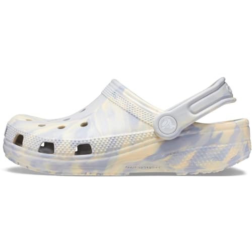 Crocs Classic Marbled Tie-Dye Clog (Little Kid/Big Kid) Atmosphere/Multi 13 Little Kid M - Image 4