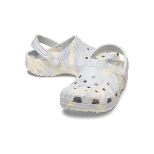 Crocs Classic Marbled Tie-Dye Clog (Little Kid/Big Kid) Atmosphere/Multi 13 Little Kid M - Image 5