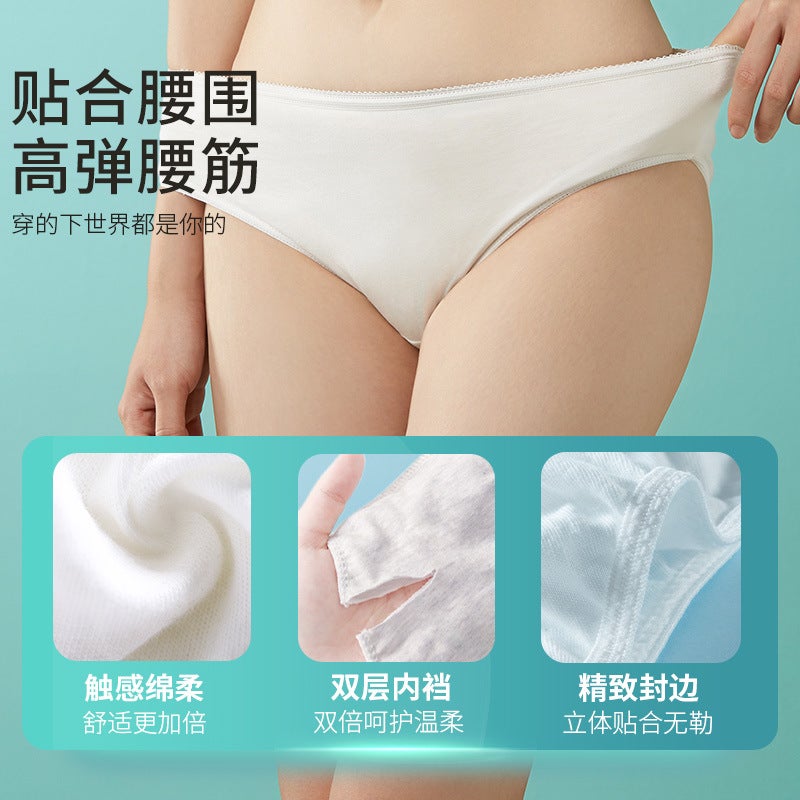 3 Pack Disposable Underwear Men Business Trip Hotel Sterile Travel Cotton Size 3XL for Outdoor Use - Image 5
