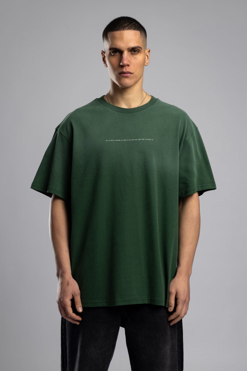 كاتش تيشيرت قابل للغسل مطبوع عليه نص بسيط - Image 5