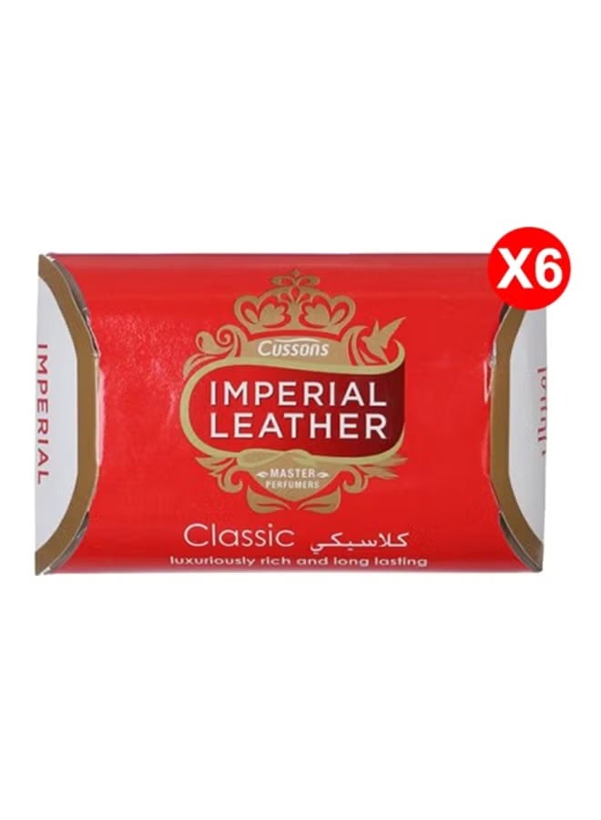 Imperial Leather Classic Soap Pack Of 6 125grams