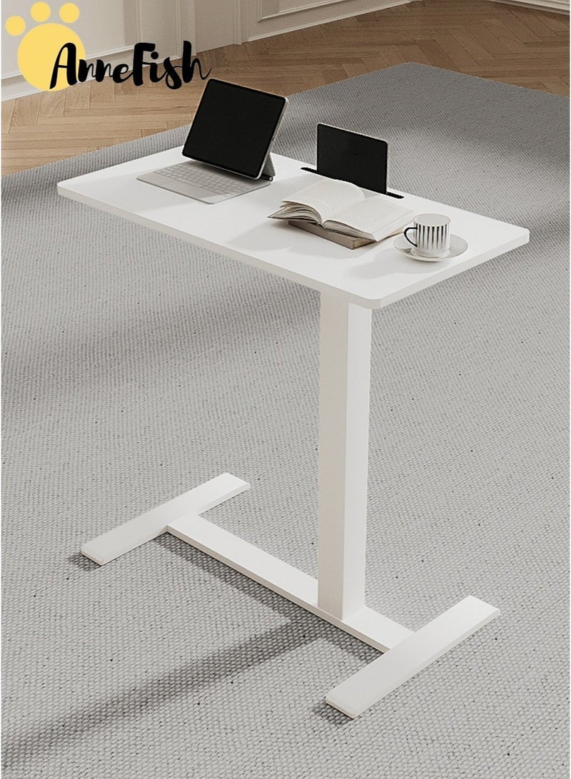 AnneFish 68*36*67.5-103.5cm Liftable Study Desk Overbed Standing Table with Pad Slot Office Computer Table Work Station Home Student Writing Desk Bedside Table Home Use Bed Table Adjustable Height 67.5-103.5cm - Image 3