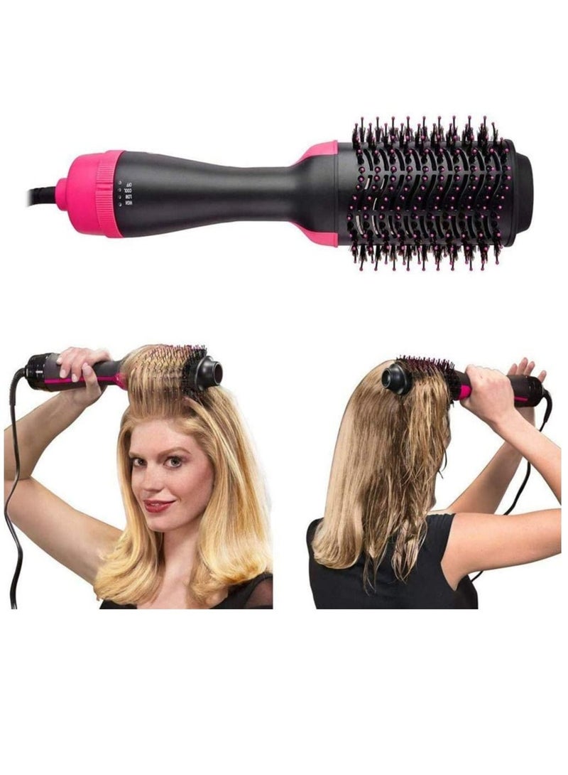 Hair Dryer Brush and Hot Air Brush, Bvser Air Hair Brush 3 in 1 One Step Hair Dryer and Styler Volumizer for Rotating Straightening, Curling, Salon Negative Ion Ceramic Blow Dryer Brush - Image 4