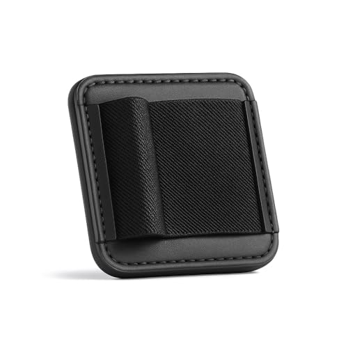 AUDIOCULAR Magnetic DAC Dongle Holster MagSafe Holder for iPhone 16/15/14 & Android | Fits Blon V1, Luna, Paw S1, Shanling UA1/UA5, Onix XI1 Portable DAC | Elastic Bands, Microfiber Lining, 3M Ring - Image 1