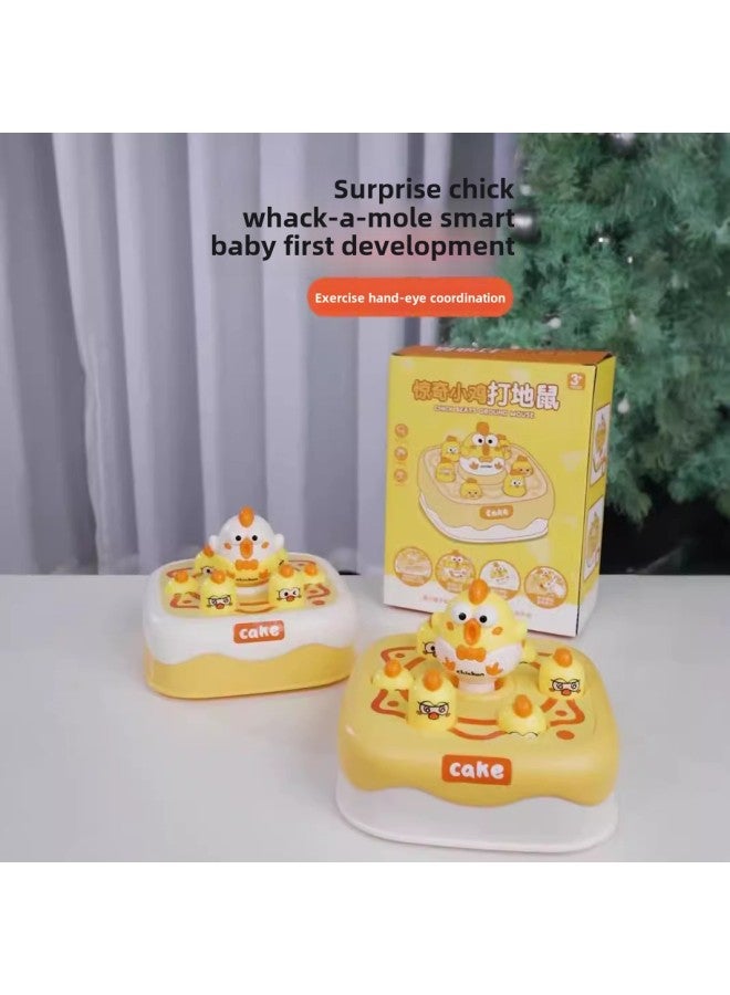 Internet Red Children's Decompression Slow Rebound Internet Red Chick Hamster Toy Educational Boy Decompression Wholesale-Color: White Base-E-commerce Pack - Image 2