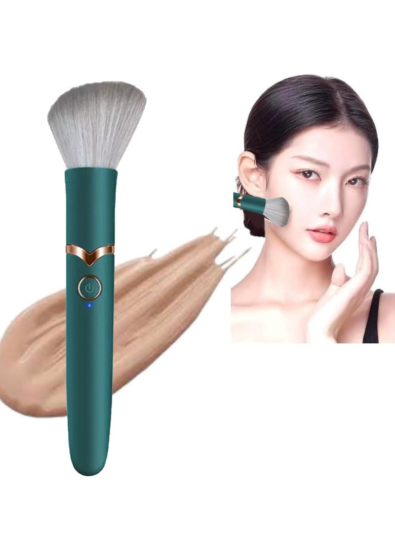 Electric Makeup Brush Accessories Portable Quiet and Comfortable Electric Hand-held Brush for Relaxing Face - Image 1