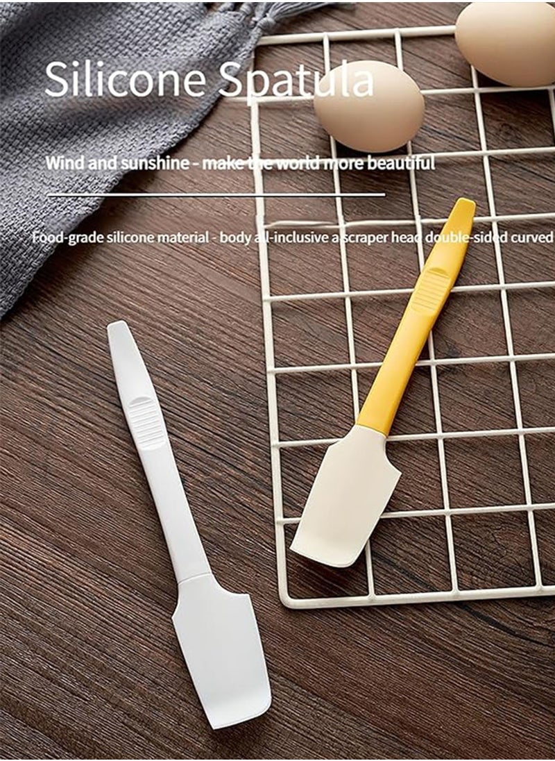 Generic - 2 Pack Silicone Jam Spreader Spatula with Can Opener End Multi Purpose Spreaders for Jar Peanut Butter Jelly Spreader Chocolate Spreader Mixing Scraper - Image 1