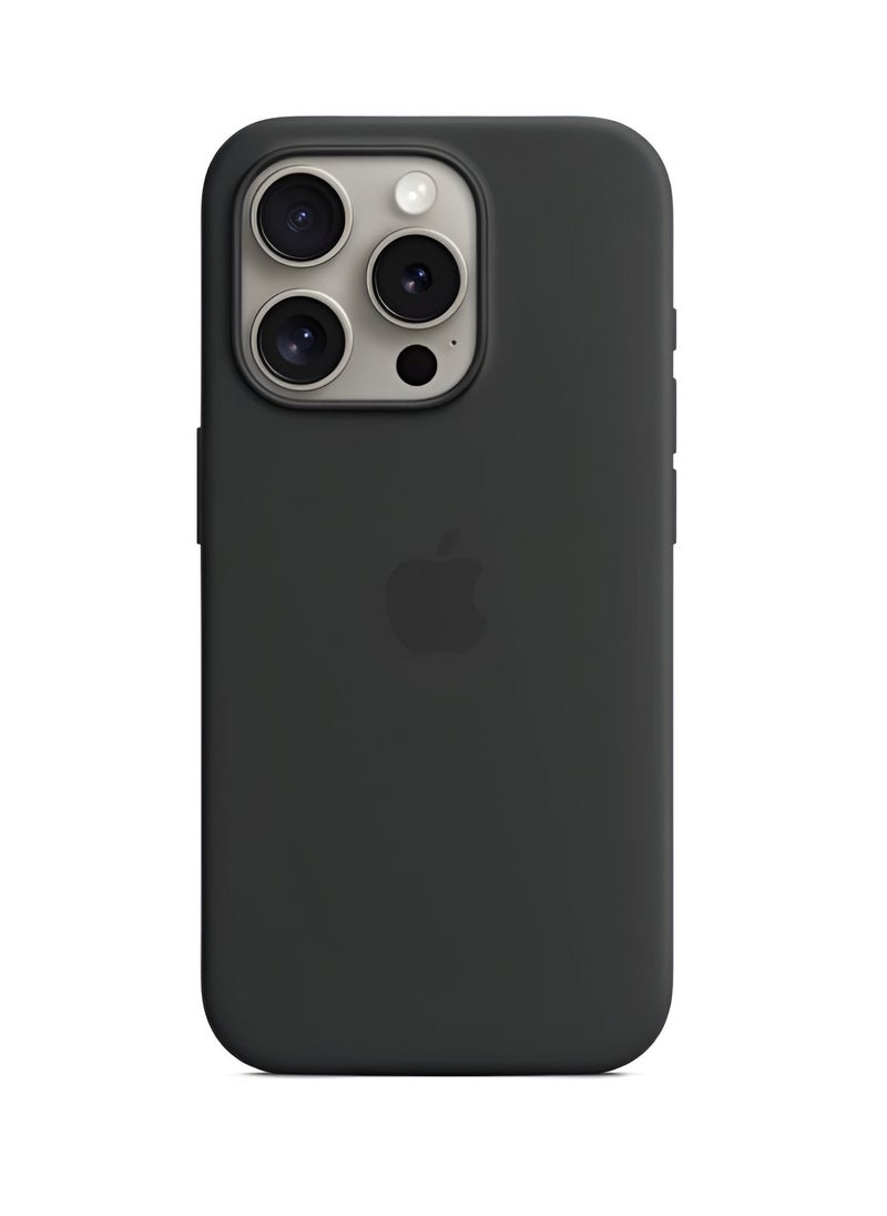 Silicone Case for iPhone 15 Pro - With MagSafe Support and Strong Protection