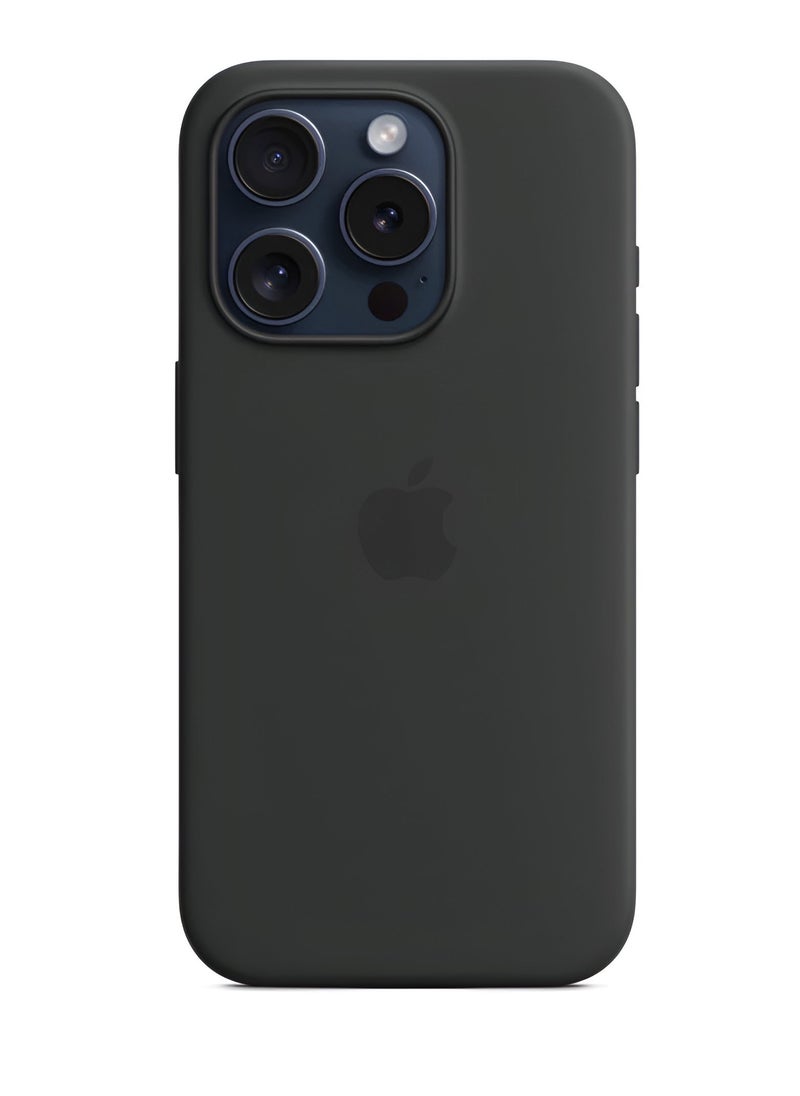 Silicone Case for iPhone 15 Pro - With MagSafe Support and Strong Protection