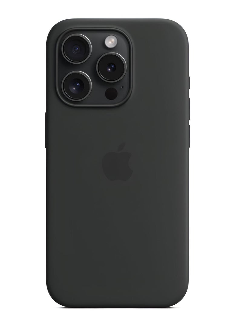 Silicone Case for iPhone 15 Pro - With MagSafe Support and Strong Protection