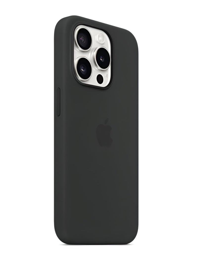 Silicone Case for iPhone 15 Pro - With MagSafe Support and Strong Protection