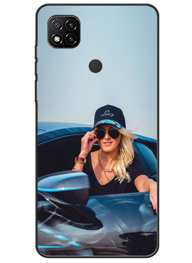 EYE CATCH Protective Case Cover For Xiaomi Redmi 9C Supercar Blondie Logo  - Image 1