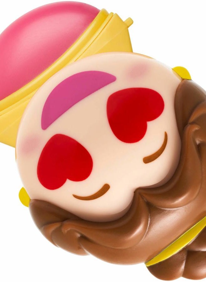 Lip Smacker Disney Beauty And The Beast Belle Emoji Flavored Lip Balm, Belle, Last Rose Petal, Clear, For Kids - Image 3