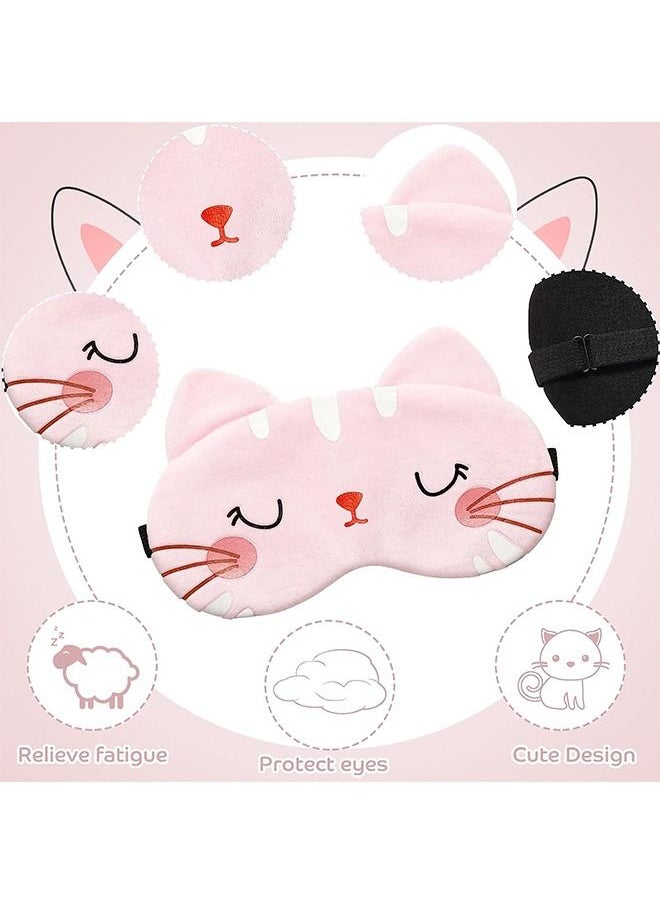 Ant - Cute Cartoon Sleep Eye Mask with Adjustable Strap, Soft Lightweight Sleeping Mask, Blocks Light Reduces Puffy Eye-Mask for Kids Girls Men Women Plane Travel Nap Night Sleeping - Image 1
