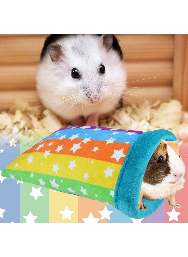 HOMEYA HOMEYA Hamster Sleeping Bag, Small Pet Animals Soft Flannel House Bed Nest Hideout Pouch Sack Sleeping Bed for Hedgehog Squirrel Bunny Guinea Pig Rat Warm Cage Decor Accessory (14 * 11 inch) - Image 4