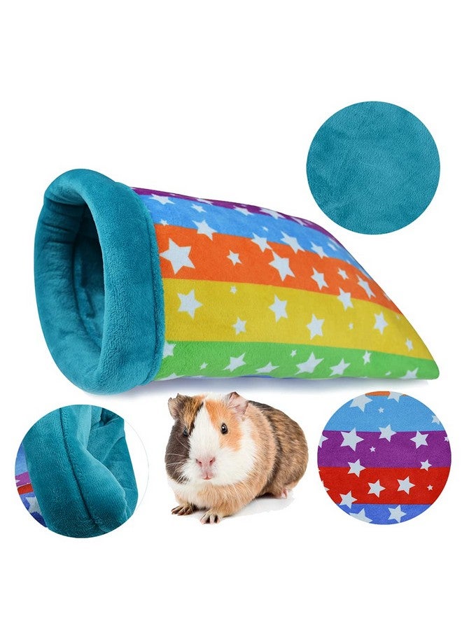 HOMEYA HOMEYA Hamster Sleeping Bag, Small Pet Animals Soft Flannel House Bed Nest Hideout Pouch Sack Sleeping Bed for Hedgehog Squirrel Bunny Guinea Pig Rat Warm Cage Decor Accessory (14 * 11 inch) - Image 3