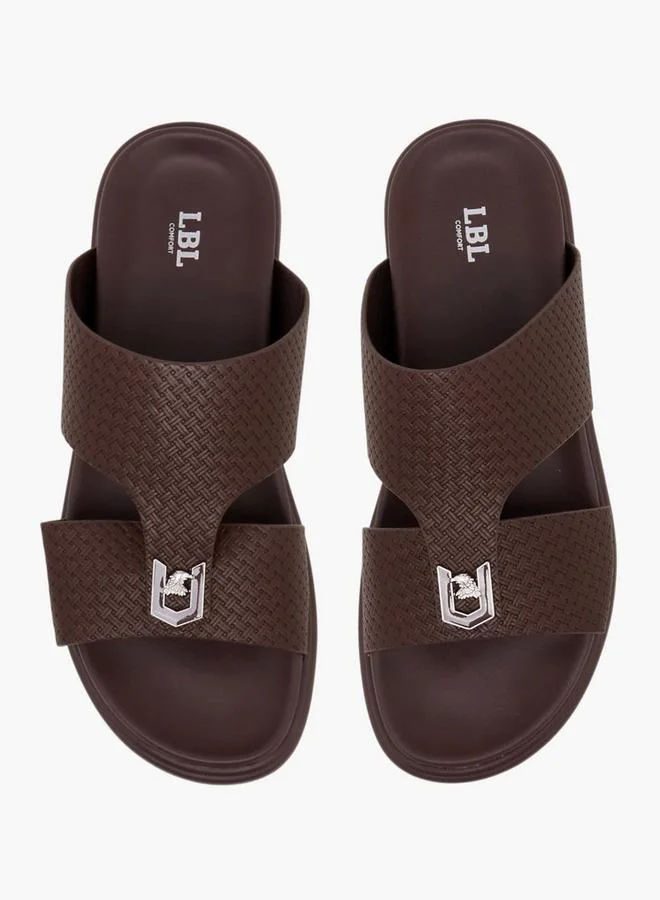 LBL by Shoexpress Men Textured Arabic Sandals