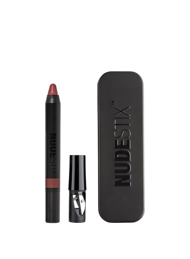NUDESTIX Intense Matte Lip and Cheek Pencil 2.8g- Sunkissed Rose - Image 1