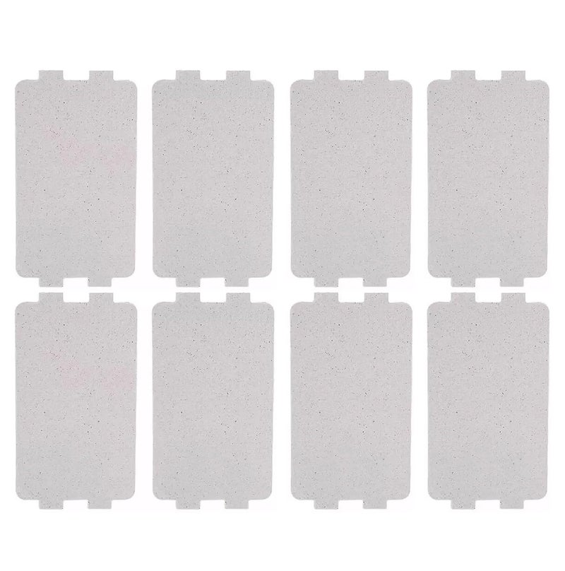 squishy 8Pcs Mica Sheet, Heat Insulation Sheet for Microwave Waveguide Cover Replacement, Universal Mica Plates for DIY Repair and Home Appliances - Image 1