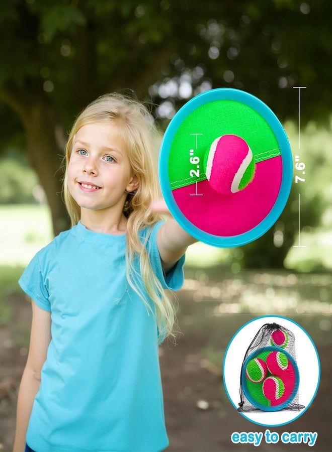 Qrooper Kids Toys Toss and Catch Game Set Easter Basket Stuffers for Kids Toddler, Toys for 3 4 5 6 7 8 Year Old Boys Girls Birthday Gift, Yard Outdoor Games for Kid Ages 4-8 8-12 Beach Pool - Image 4