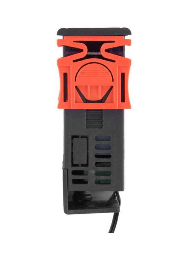 NIBEMINENT Digital Temperature Controlling Thermostat Grey/Orange - Image 4