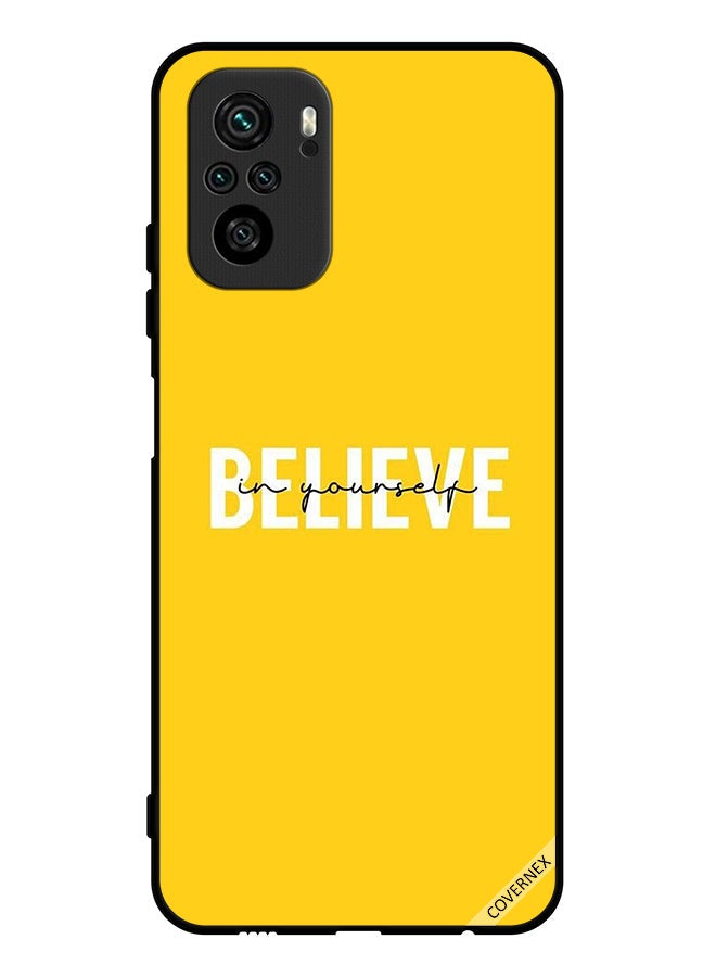 Covernex Protective Case Cover For Poco M5s 4G Believe In Yourself - Image 1