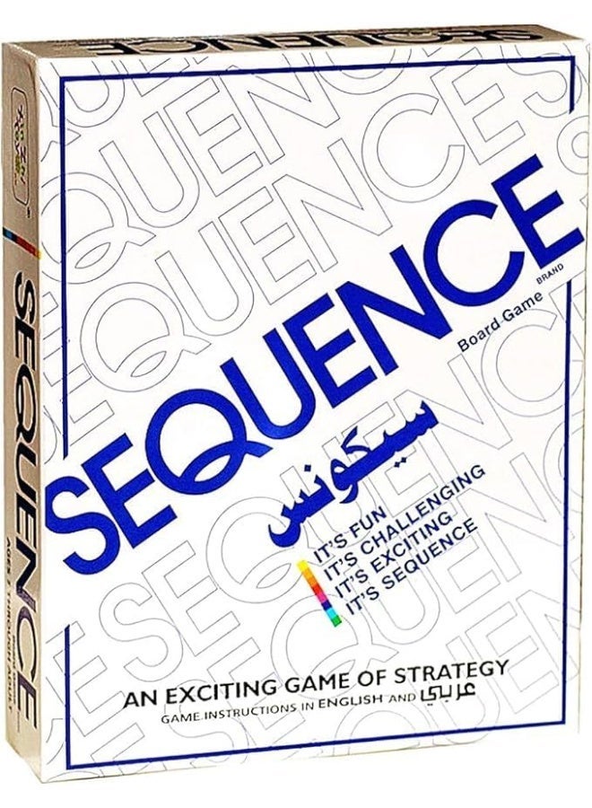 SEQUENCE A colorful, exciting, sequential strategy card game for children. - Image 1