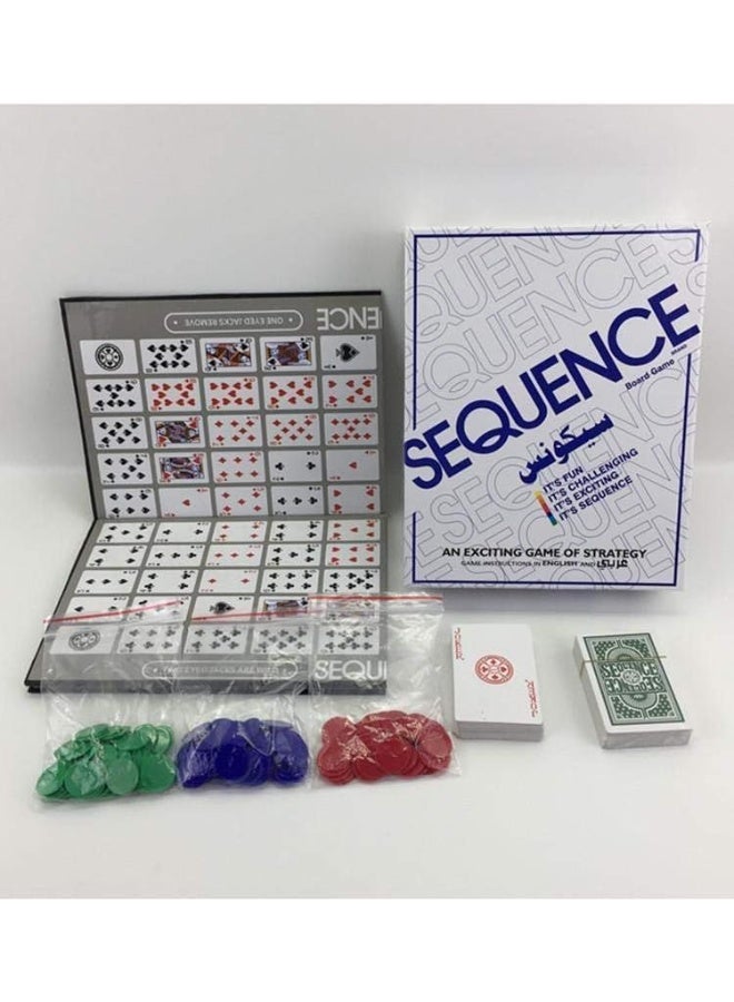 SEQUENCE A colorful, exciting, sequential strategy card game for children. - Image 2