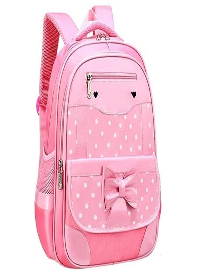 EMPEROR®Backpack for Girls, Kids Backpacks School Bag for girl| Bookbags Cute Travel Daypack| bow bagpack baby (pink) - Image 1