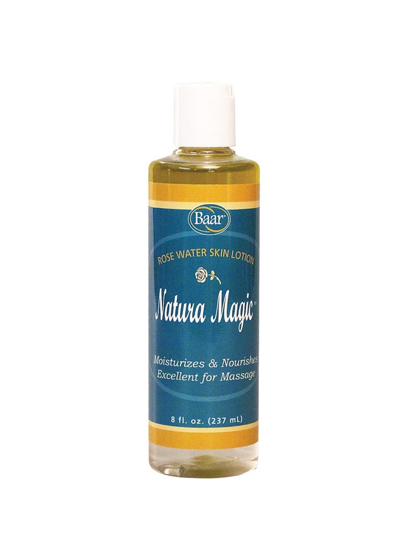 baar Natura Magic Rose Water Skin Lotion 8 oz 