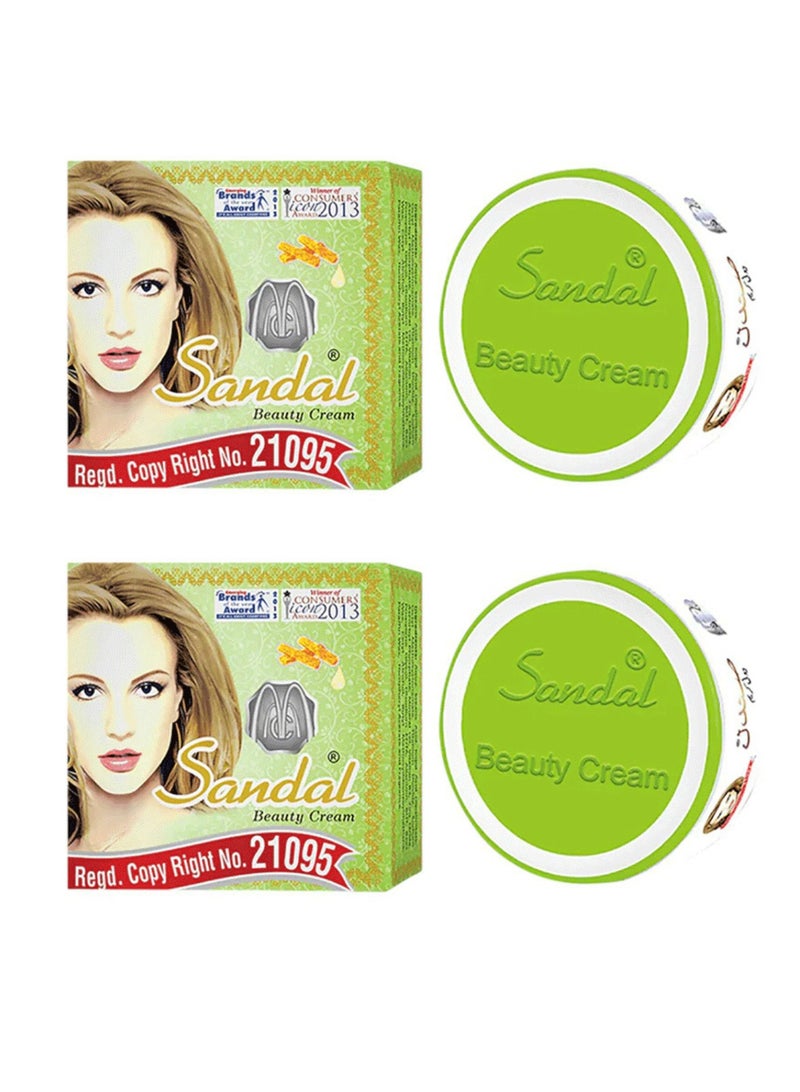Whitening Beauty Cream For Glowing And Blemish Removal Skin - 2x30g