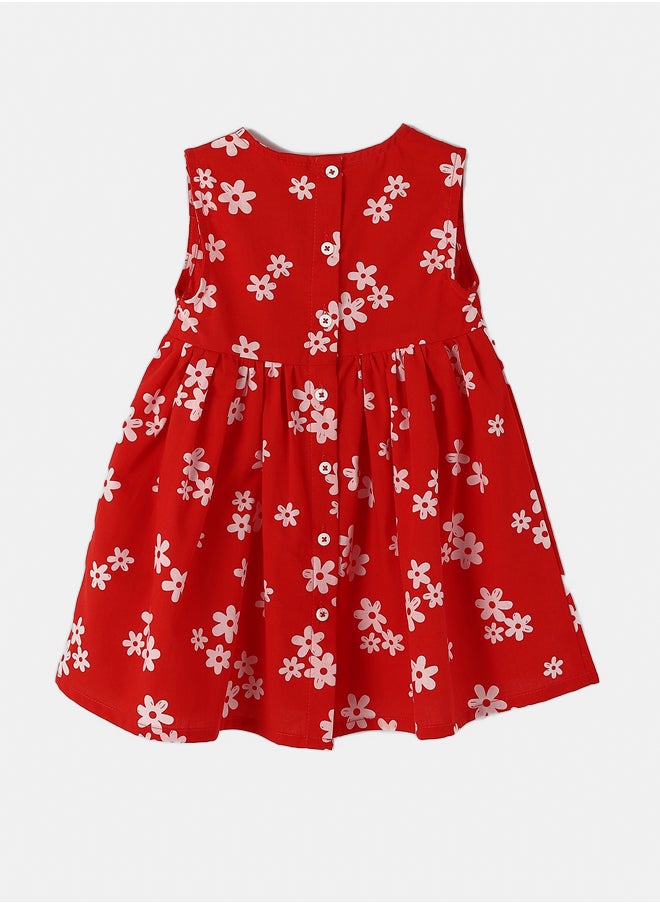 LC WAIKIKI - Crew Neck Floral Girl's Dress - Image 1