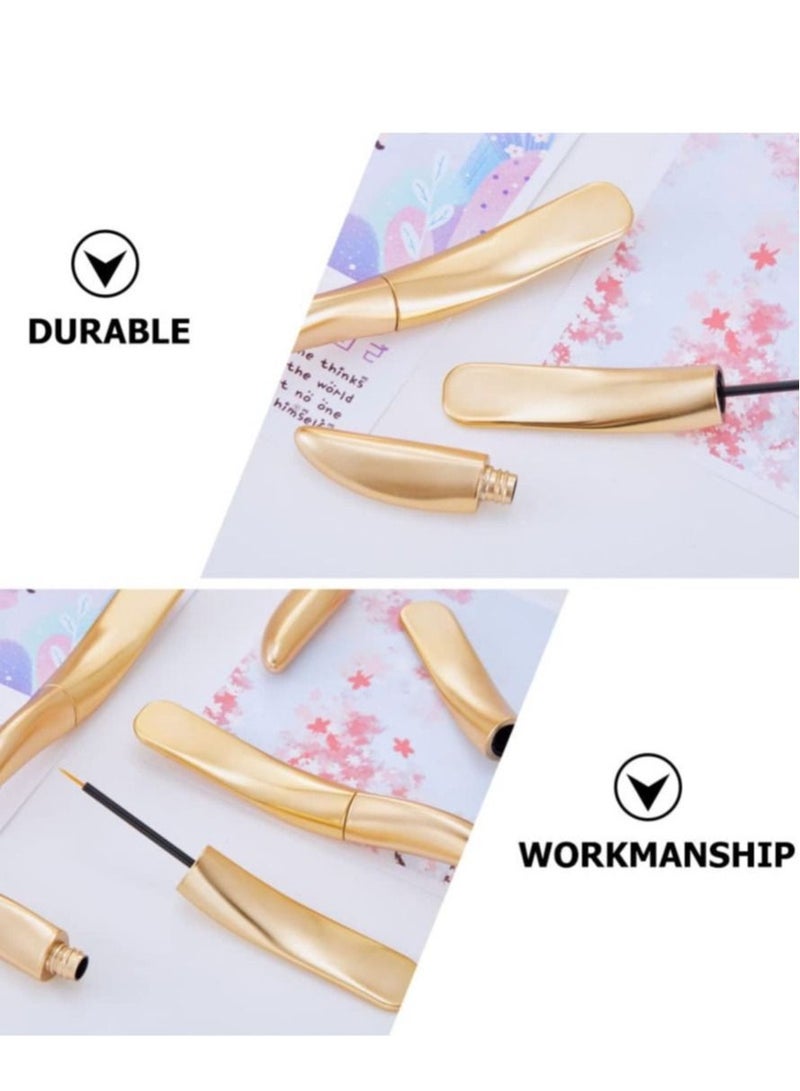 KASTWAVE 6Pcs 5ML Empty Eyeliner Tube Container , Refillable Growth Mascara Bottles Makeup Eyelashes Tube Eyeliner Vials,for DIY Travel Cosmetics - Image 4