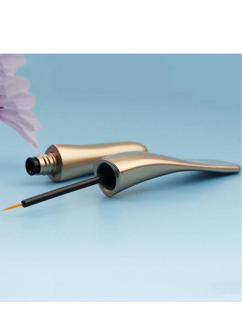 KASTWAVE 6Pcs 5ML Empty Eyeliner Tube Container , Refillable Growth Mascara Bottles Makeup Eyelashes Tube Eyeliner Vials,for DIY Travel Cosmetics - Image 2