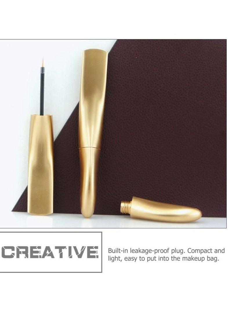 KASTWAVE 6Pcs 5ML Empty Eyeliner Tube Container , Refillable Growth Mascara Bottles Makeup Eyelashes Tube Eyeliner Vials,for DIY Travel Cosmetics - Image 3