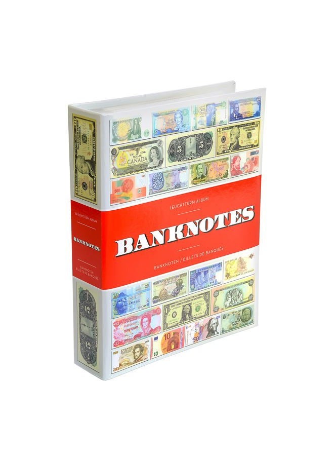 Leuchtturm Lighthouse Album for 300 banknotes with 100 Bound Sheets - Image 1