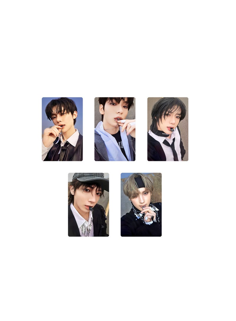 NIBEMINENT 5 Pcs Kpop TXT Minisode 3 TOMORROW Lomo Cards Card For Fans Collection Gifts - Image 1