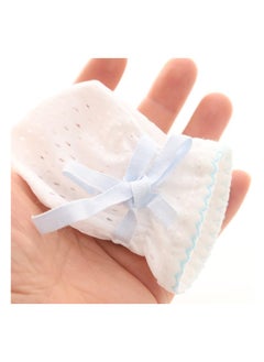 Sybil's 3pcs Infant Baby Gift Set Cute 1 Swaddle Blanket 1 Baby Mittens and 1 Baby Bib Ideal for Newborn  - Image 5