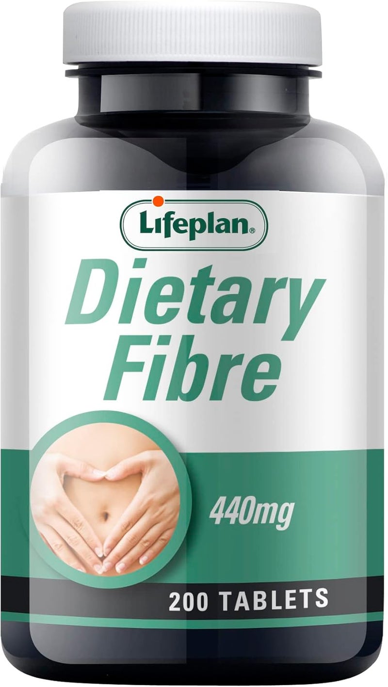 Lifeplan Fibre 440mg 200 Tablets - Image 1